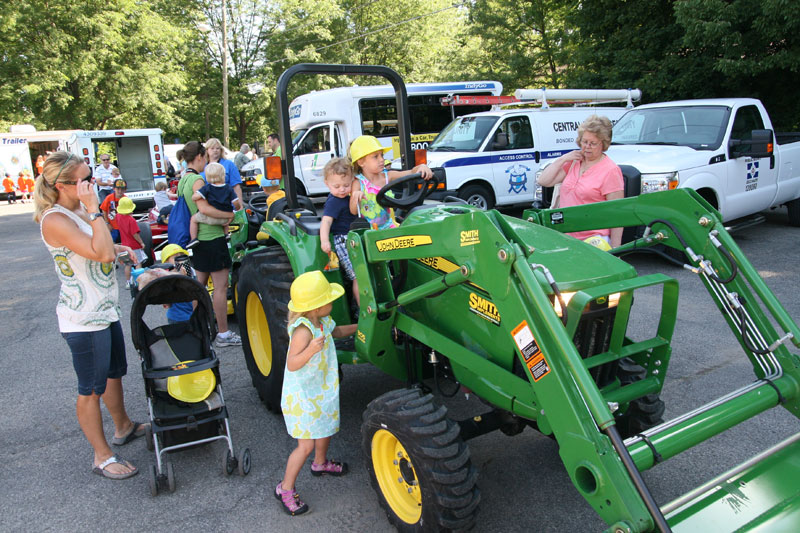 Horns were blaring at annual Touch-A-Truck at Broad Ripple Park