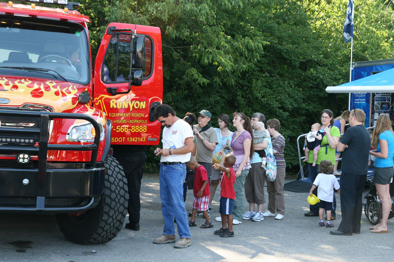 Horns were blaring at annual Touch-A-Truck at Broad Ripple Park