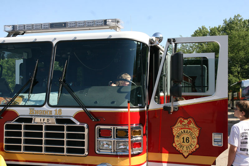 Horns were blaring at annual Touch-A-Truck at Broad Ripple Park