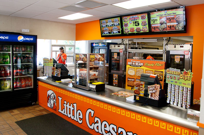 Random Rippling - Little Caesars ribbon cutting