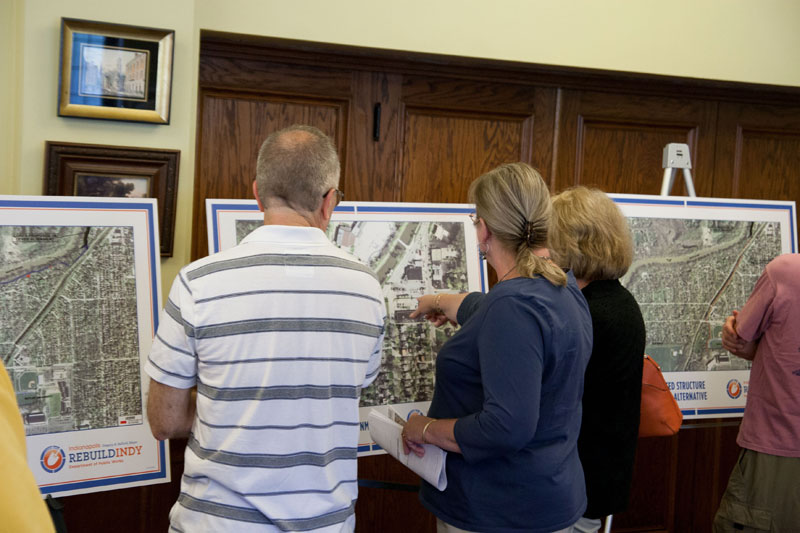 Flood Wall Open House shows options to public