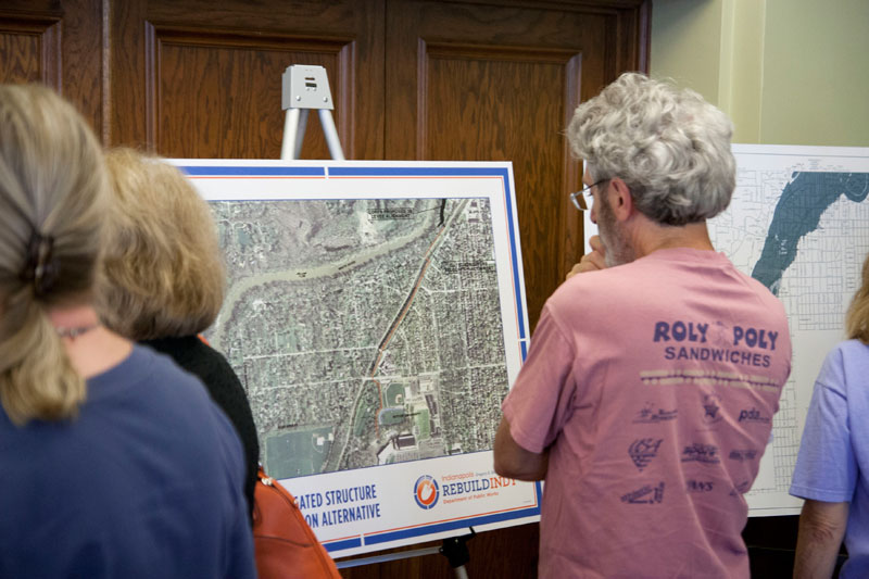 Flood Wall Open House shows options to public