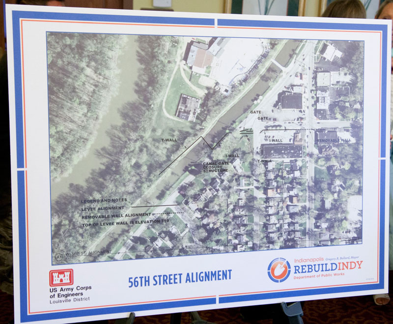 Flood Wall Open House shows options to public