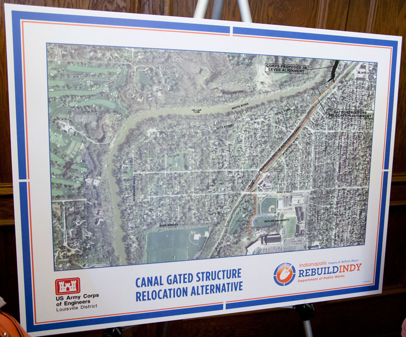 Flood Wall Open House shows options to public