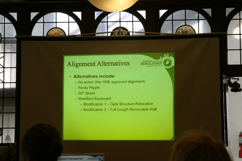 Flood Wall Open House shows options to public