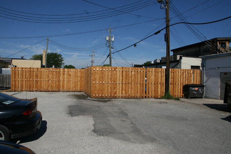 Random Rippling - New fence splits lots