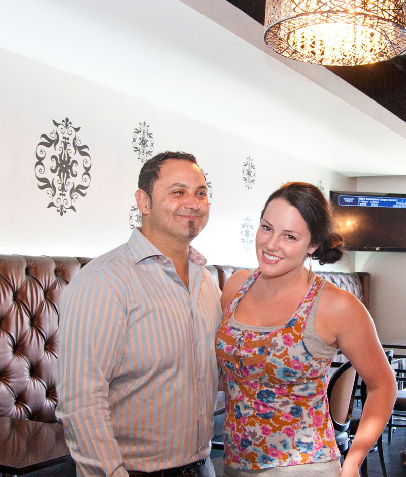 Omar and Hailey Brooke Barham of Lava.