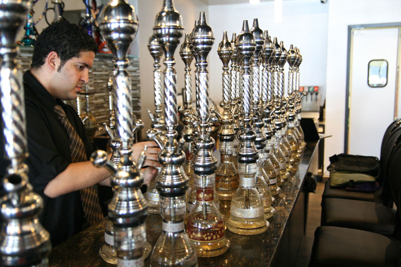 LAVA offers great food and hookah on Guilford