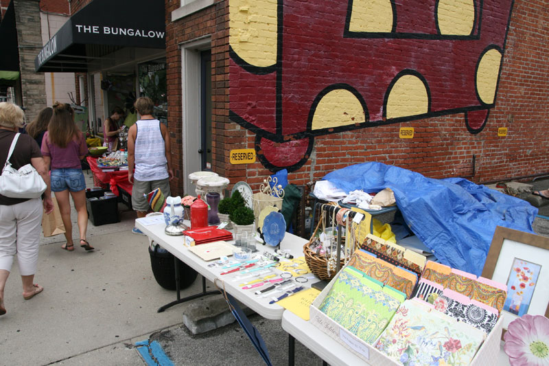 Random Rippling - Broad Ripple Sidewalk Sale