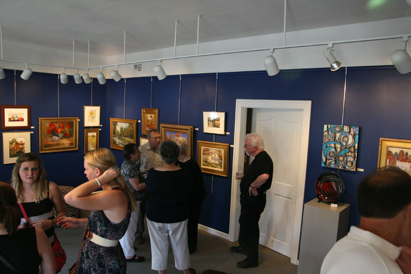 Random Rippling - All-women exhibit at Hoosier Salon