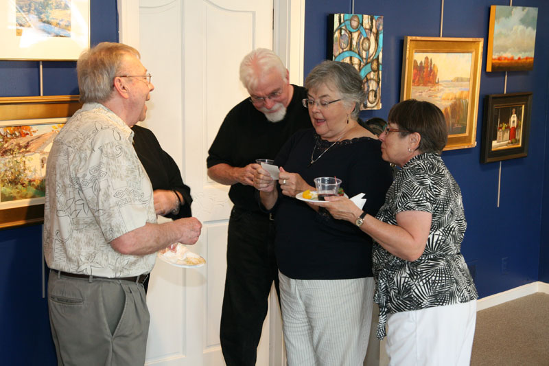 Random Rippling - All-women exhibit at Hoosier Salon