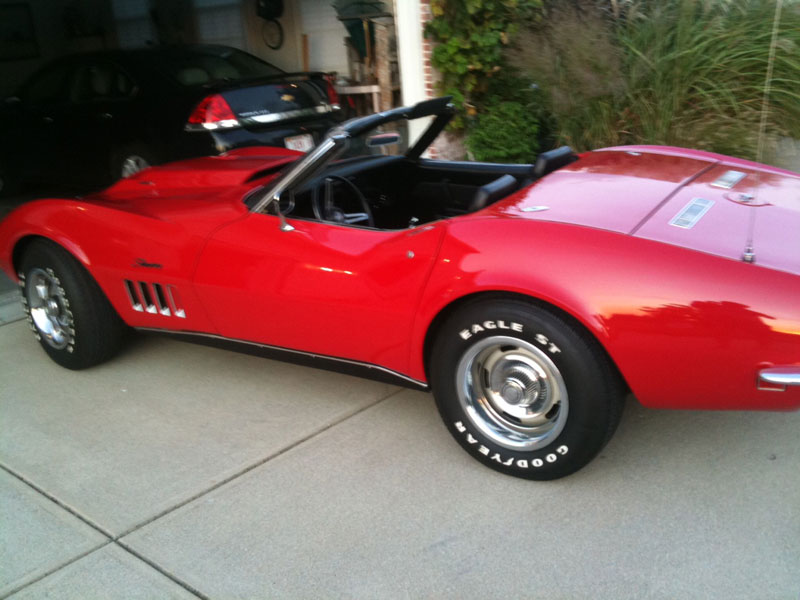 This 1969 Corvette Stingray was restored by Ringo's Vintage Car owner Steve Ring.
