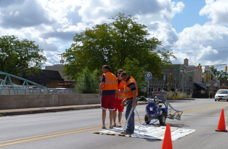 Random Rippling - New lanes on College