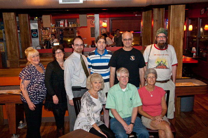 Random Rippling - Dinner at 'ZA Pizza to thank all-volunteer Gazette Staff