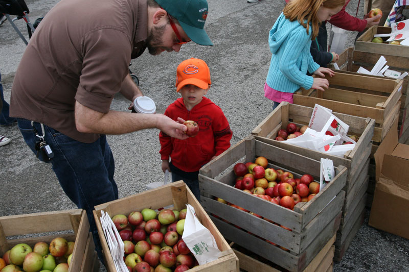 Picking just the right apple