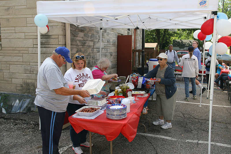 Random Rippling - Police/Firefighters Appreciation Cookout