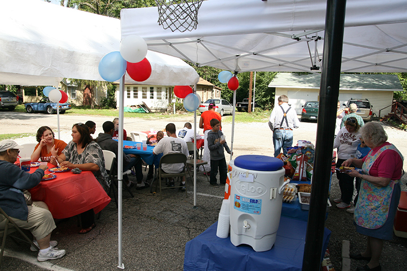 Random Rippling - Police/Firefighters Appreciation Cookout