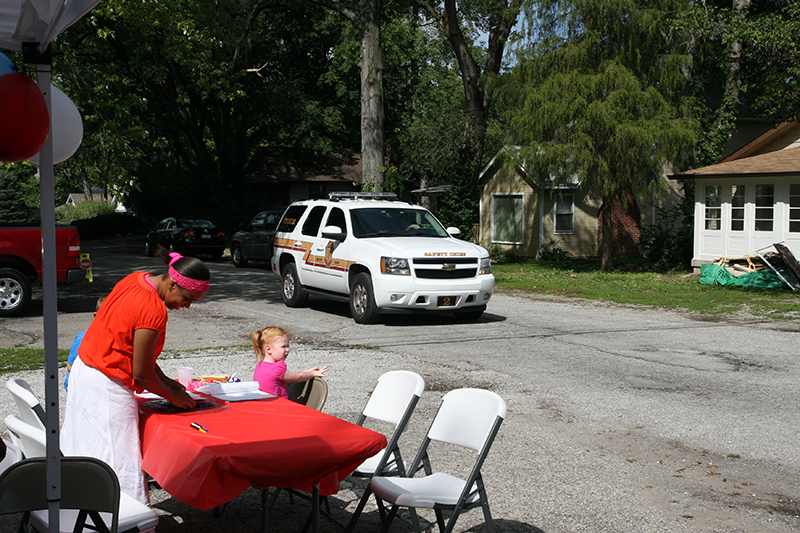 Random Rippling - Police/Firefighters Appreciation Cookout