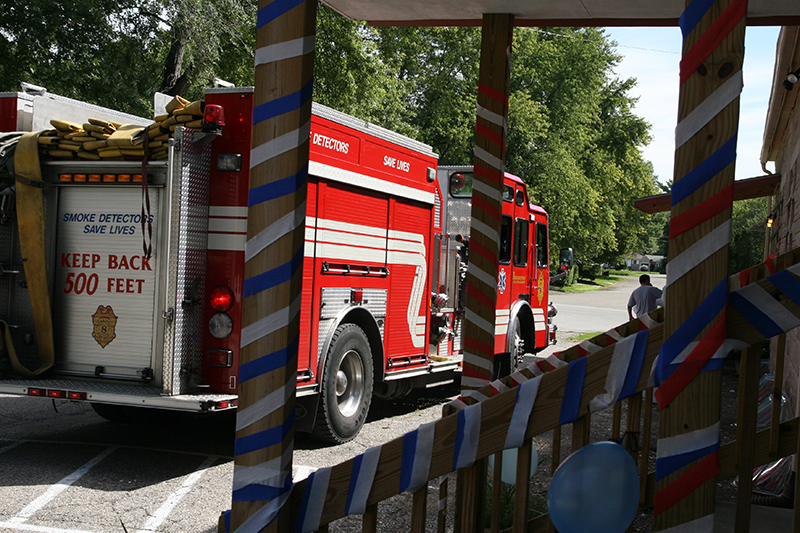 Random Rippling - Police/Firefighters Appreciation Cookout