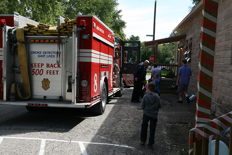 Random Rippling - Police/Firefighters Appreciation Cookout
