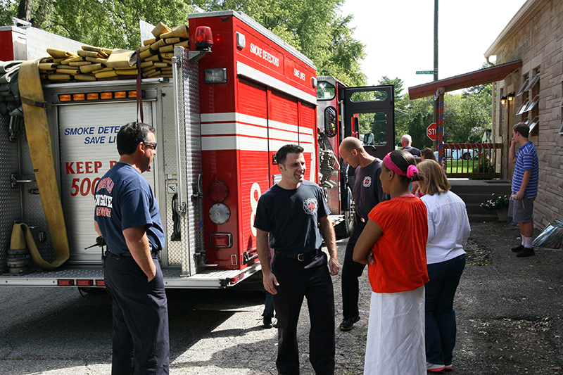 Random Rippling - Police/Firefighters Appreciation Cookout