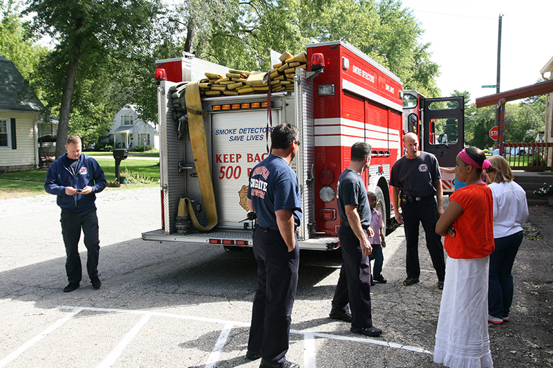 Random Rippling - Police/Firefighters Appreciation Cookout