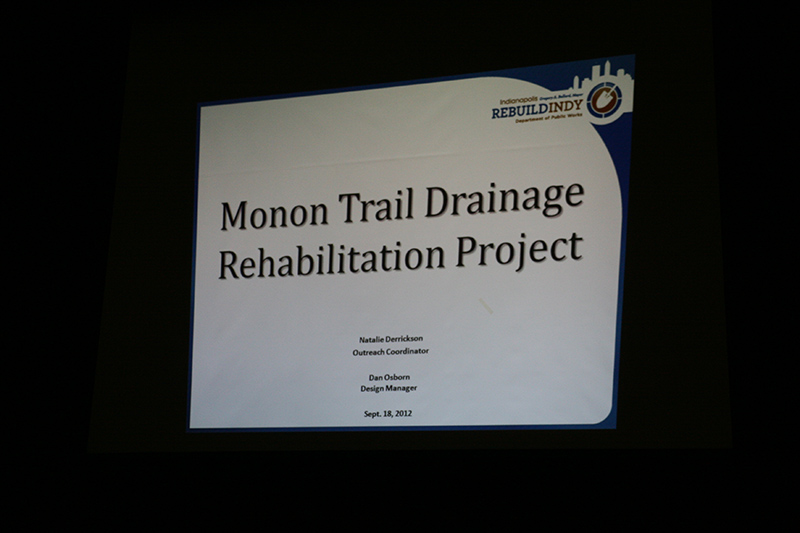 Monon Trail construction public hearing