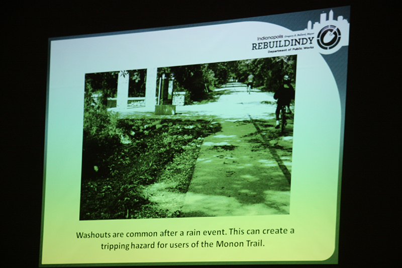 Monon Trail construction public hearing