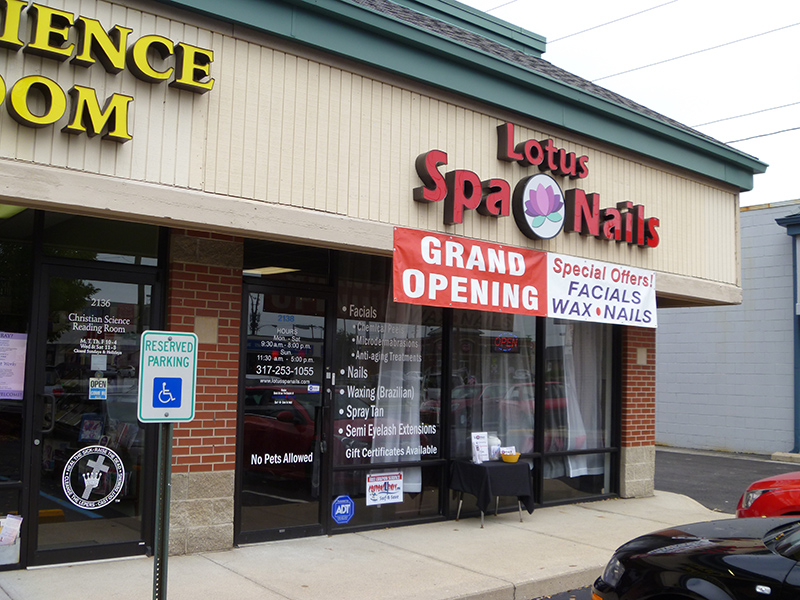 Random Rippling - Lotus Spa opens