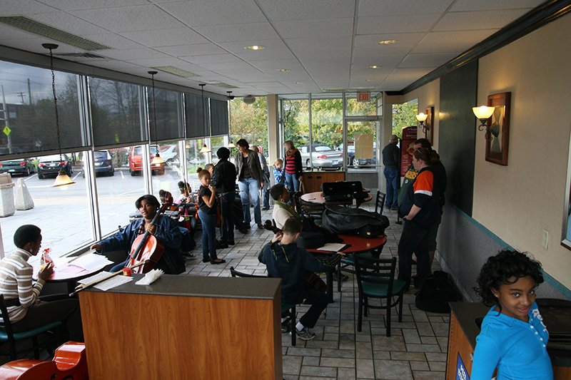 Random Rippling - Music recital at McDonald's