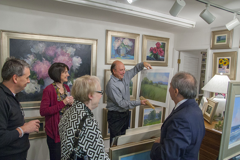 Random Rippling - Douglas David Fine Art Holiday Party