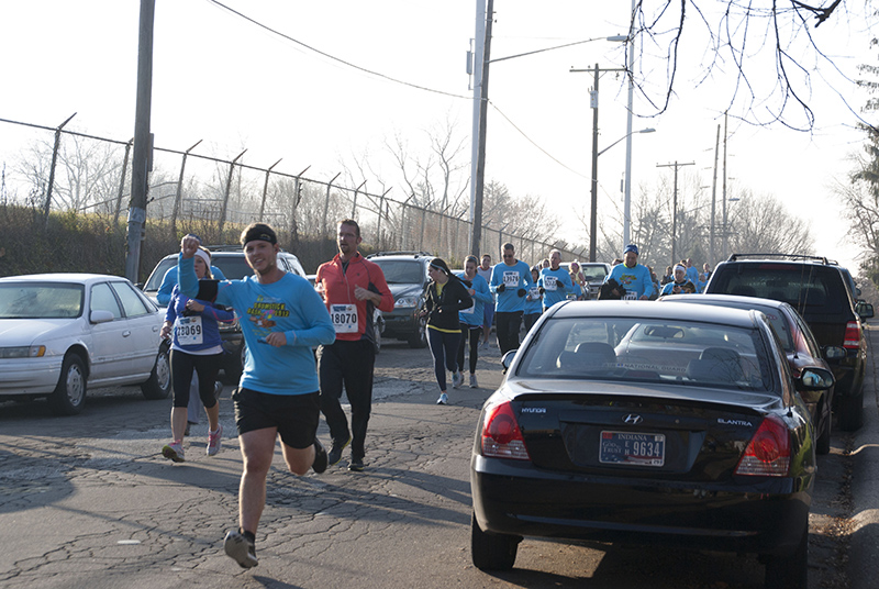 Annual Drumstick Dash fills Village for Wheeler Mission