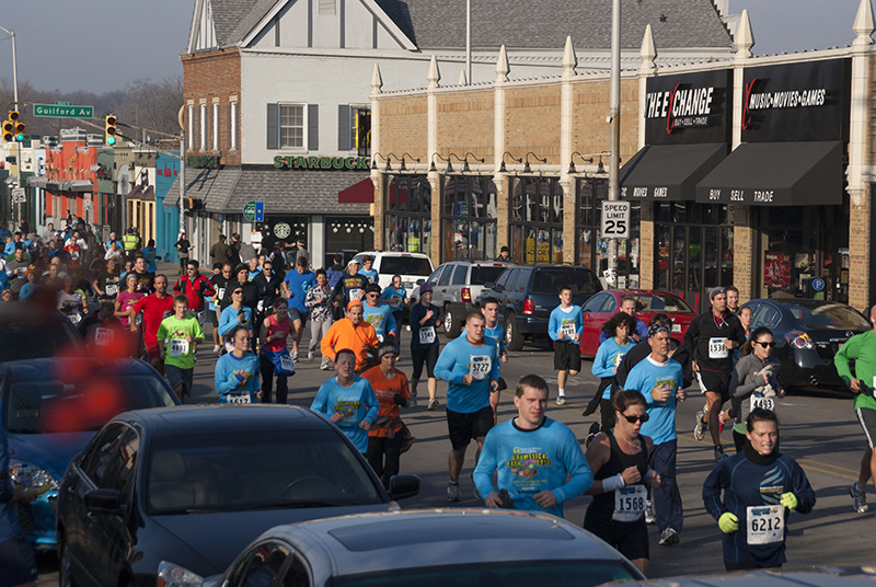 Annual Drumstick Dash fills Village for Wheeler Mission