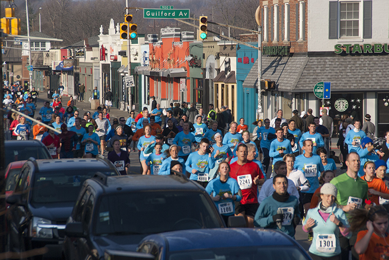 Annual Drumstick Dash fills Village for Wheeler Mission