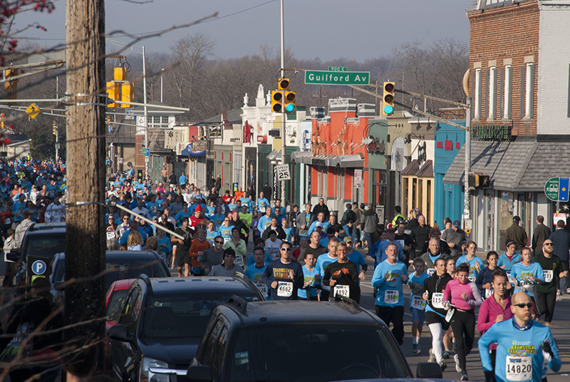 Annual Drumstick Dash fills Village for Wheeler Mission