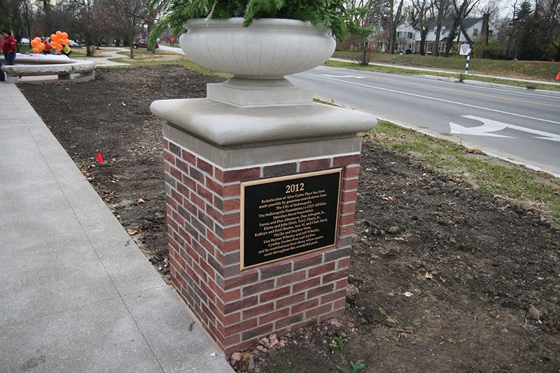 Alice Carter Place re-dedication