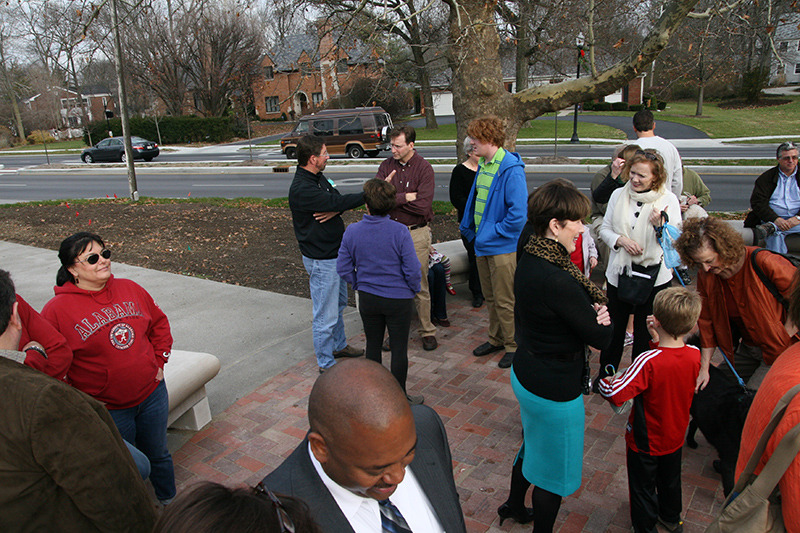 Alice Carter Place re-dedication