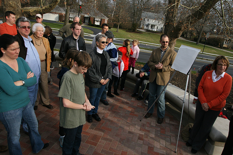 Alice Carter Place re-dedication