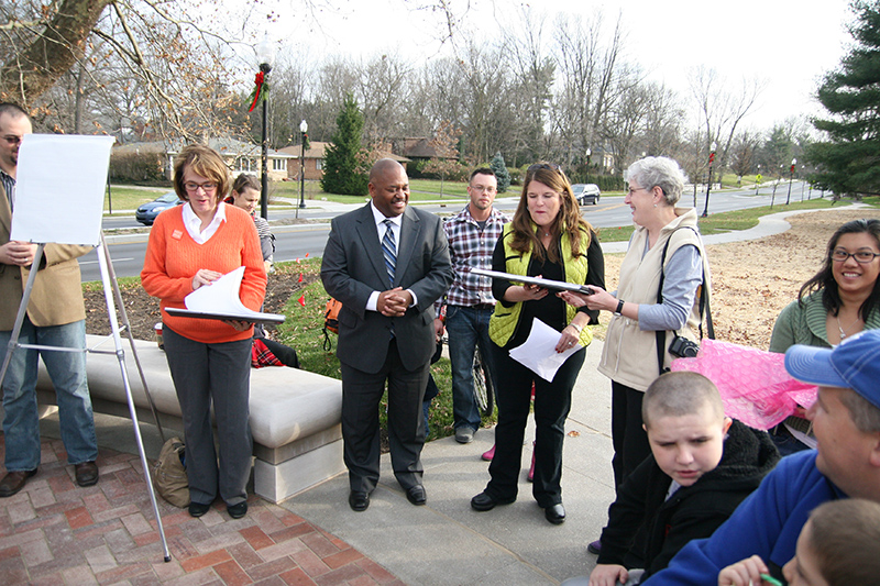 Alice Carter Place re-dedication