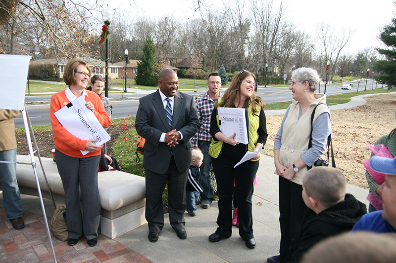 Alice Carter Place re-dedication