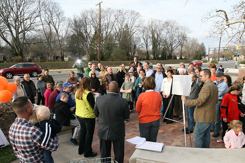 Alice Carter Place re-dedication