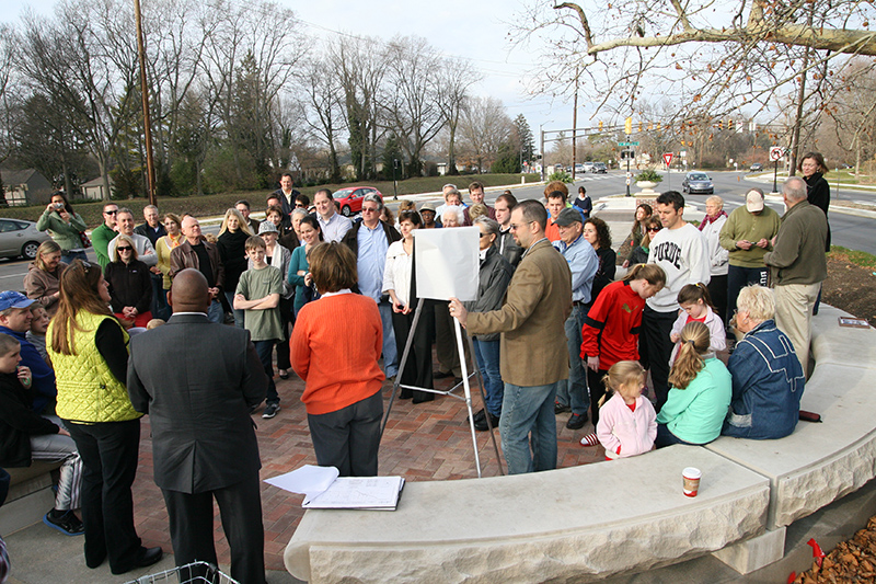 Alice Carter Place re-dedication