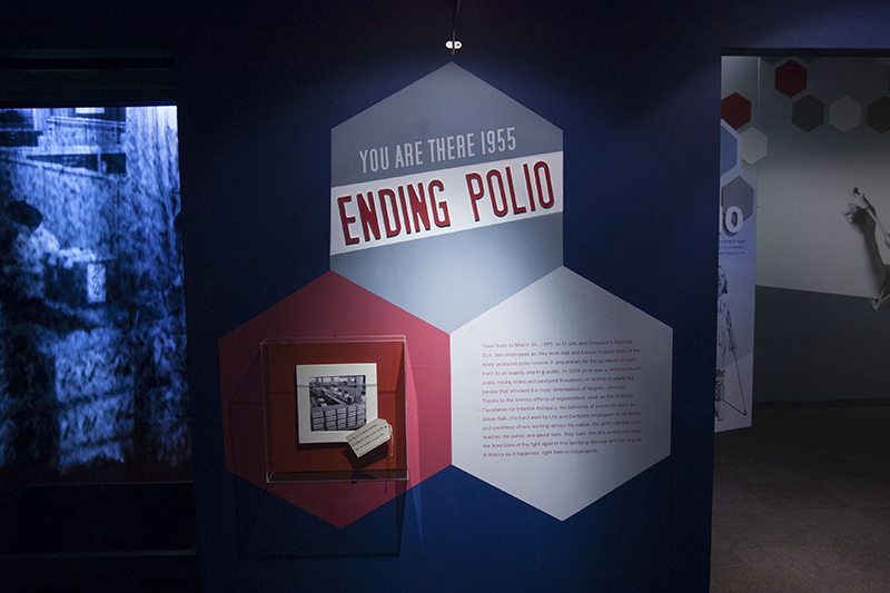 Ending Polio exhibit