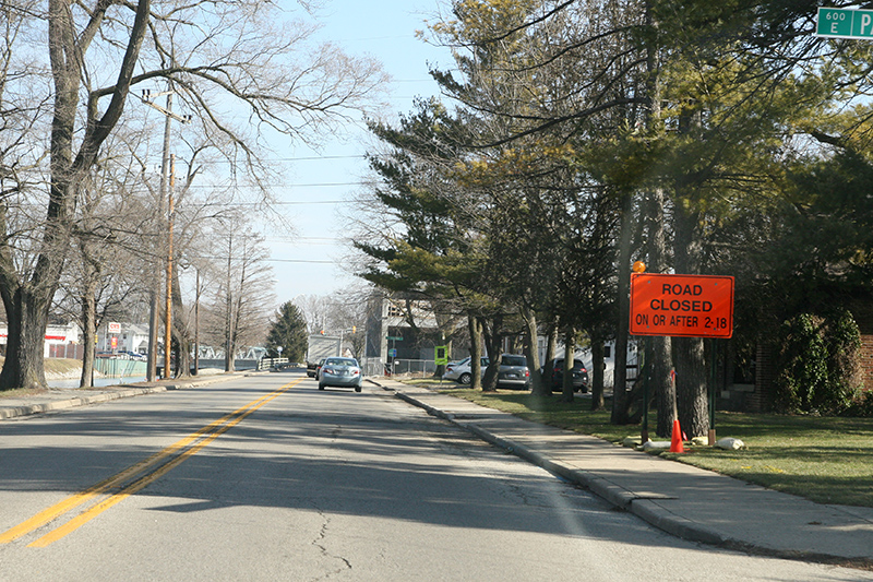 Westfield Boulevard Closure