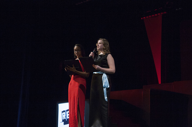 Emcees - Casey Doudt and Adrienne Williams