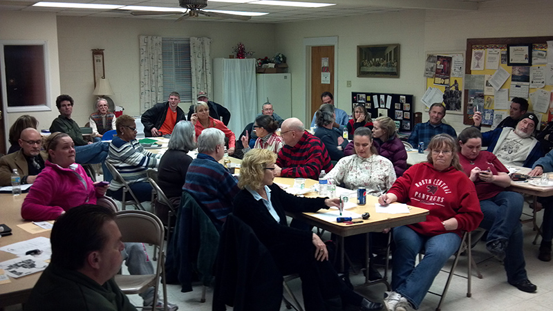 Random Rippling - Good turnout at March Ravenswood White River meeting - by Marsha Miller