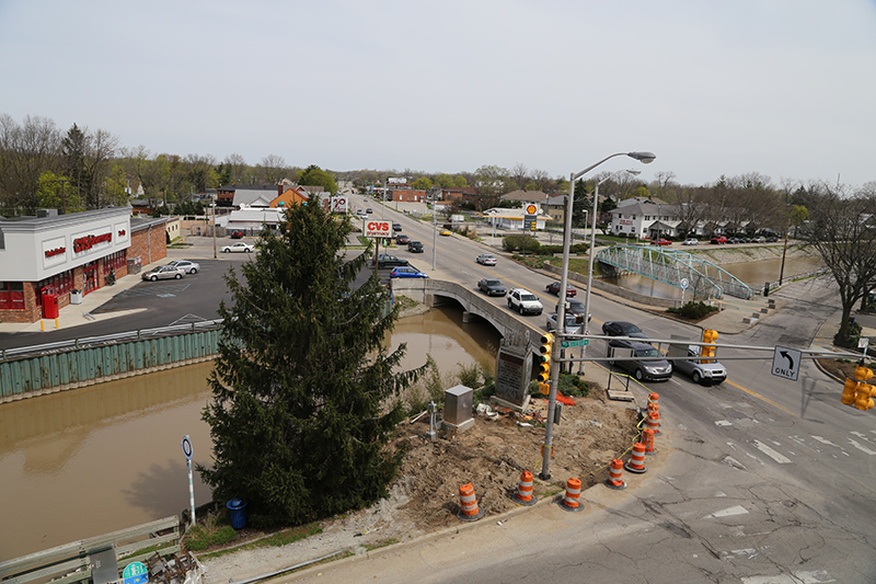There is a completely new view of Broad Ripple now... 