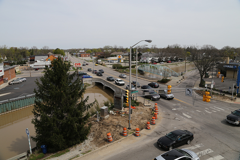 There is a completely new view of Broad Ripple now... 