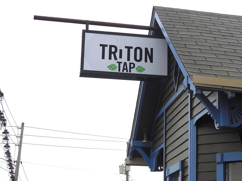 Frog's Random Rippling - Triton Brewing tasting room