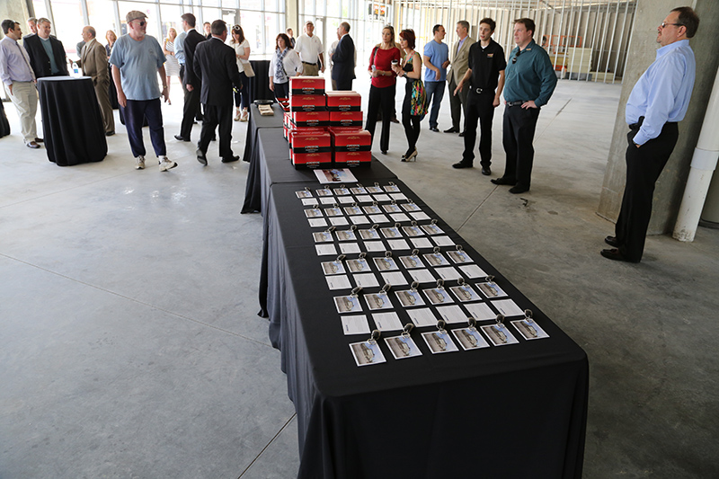 Random Rippling - Garage ribbon cutting